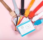 Deyi Assorted Color Print ID Card Holder