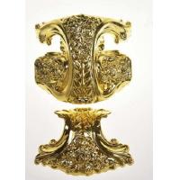 Buy cheap Gold Color Pp Recycle Casket Corner C019 Plastic Coffin Handles product