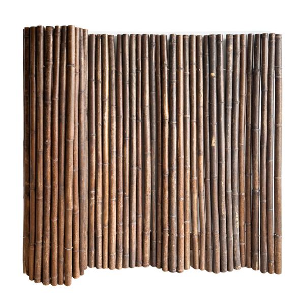 Natural Bamboo Material Painted Bamboo Fence Panels Rolled Bamboo Fence Privacy