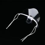 Flat Anti Fog Clear Plastic Mouth Cover For Catering