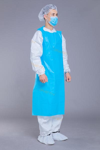 Buy cheap Oil Proof 25gsm CPE Disposable Protective Gowns from wholesalers