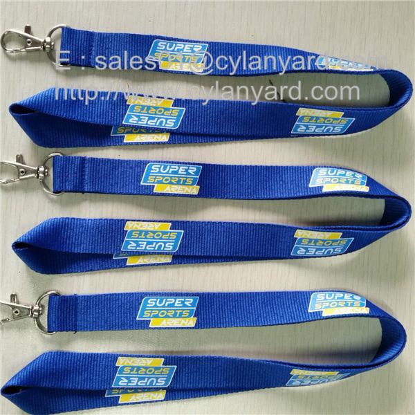 Buy cheap Promotional coloured polyester id card holder lanyard with imprinted logo, from wholesalers