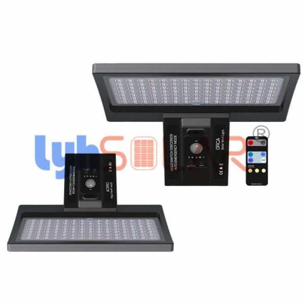 Buy cheap 8W Solar Deck Lights Outdoor 6500k CE RoHS Approval Wall Mounted Without Wires from wholesalers
