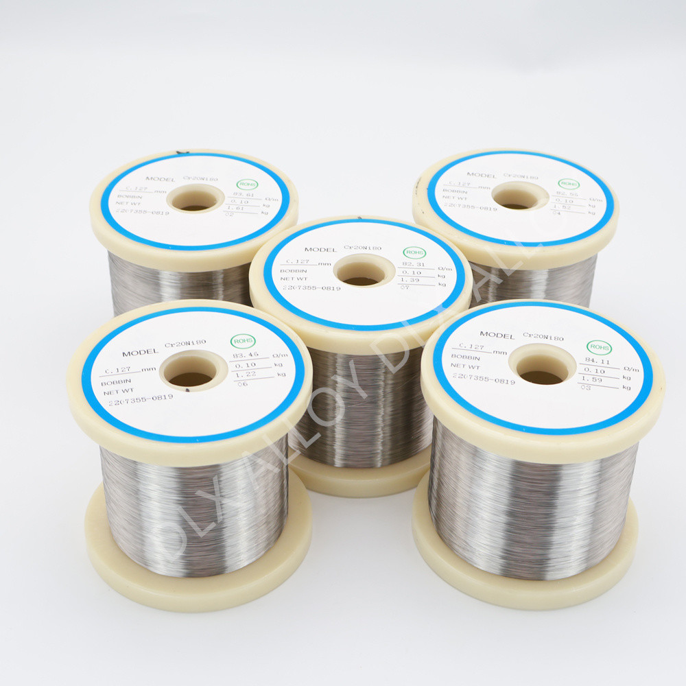 Nickel Alloy Nichrome Cr20Ni80 80/20 NiCr Electric Heating Alloy Wire