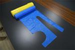 Multi Colored Disposable PE Apron , HDPE / LDPE Disposable Kitchen Aprons