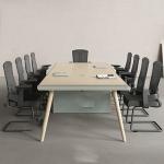 Company's Modern Meeting Room Made Perfect with Simple and Modern Conference