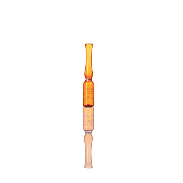 Buy cheap 1ml amber borosilicate glass ampoule medical cosmetic use from wholesalers