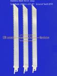 Stainless Steel 3Cr13 recip. Saw Blade 240mm x19x8T Ground Teeth 8TPI,Cutting