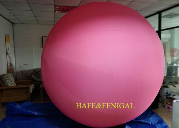 Buy cheap Inflatable Pink Lighting Balloons For Event Decor With Built-In Fan Or Air-Sealed Design from wholesalers