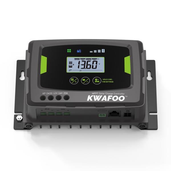 Buy cheap 20a mppt solar charge controller 12v 24v for lifepo4 battery from wholesalers