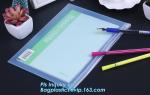 Slider zipper Clear pvc bag for package Vinyl transparent pvc bag cosmetic