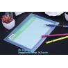 Buy cheap Slider zipper Clear pvc bag for package Vinyl transparent pvc bag cosmetic packing, Slider Zipper Cosmetic Makeup Bag from wholesalers