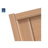 Buy cheap Waterproof Eco-Friendly Wood Plastic Panel Modern Bathroom Design Interior WPC Doors from wholesalers