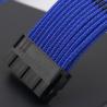 Buy cheap PSU Cable Extension Male To Female Sleeved Cable Extension Kit 18AWG 30cm For Computer Power Supply Cable Black/White from wholesalers