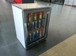 Small Bar Upright Glass Door Freezer 108L 2 To 8 Degree