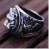Buy cheap Sterling Silver Lion Men Thailand Vintage Silver Ring (R6030805) from wholesalers