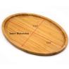 Buy cheap Eye Catching Round Bamboo Serving Tray Non - Toxic For Kitchenware from wholesalers