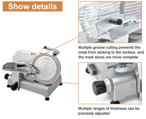 Buy cheap GL-MS250ST Meat Slicer 153kg Restaurant Cooking Equipment with 16.5KW Power from wholesalers