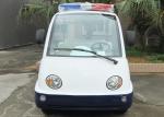 Adults 4 Seater Electric Patrol Car / Electric Club Cart With Alarm Lamp