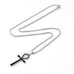Advanced, minimalist, fashionable, and niche men's original cross pendant
