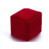 Buy cheap Hard Plastic Ring Jewelry Box Flannelette Velvet Covered Screen Printing 54 * 58 * 43mm from wholesalers