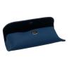 Buy cheap Blue Cute Nice Shaped 16.1CM Leather Glasses Case With Button from wholesalers