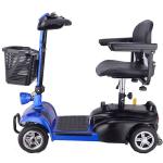 6 Inch Four Wheel Adult Motorized Mobility Scooter 500w With Removable Seat