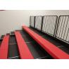 Buy cheap Indoor Leather Modular Grandstands Bench Spectator Retractable Seating Easy Installation from wholesalers