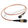 Buy cheap MTP MPO Type B OM2 Multimode Fiber Optic Cable LSZH 12 Fiber from wholesalers