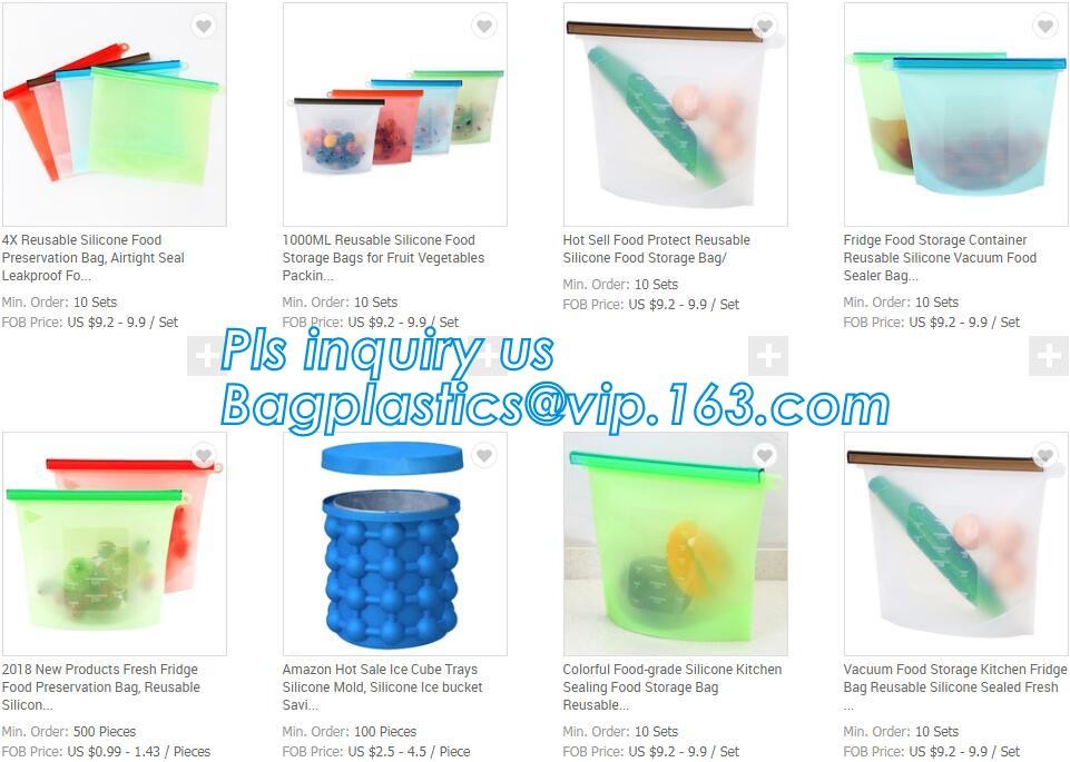Reusable Leakproof Silicone ice Genie,Ice Cube Maker Genie Silicone Ice bucket The Revolutionary Space Saving Ice Cube M