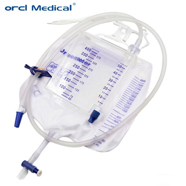 Buy cheap Medical Grade PVC Urology Disposable Products White Urine Meters Drainage Bags Supplier from wholesalers