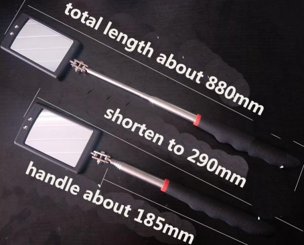 Buy cheap LED telescopic inspection mirror from wholesalers