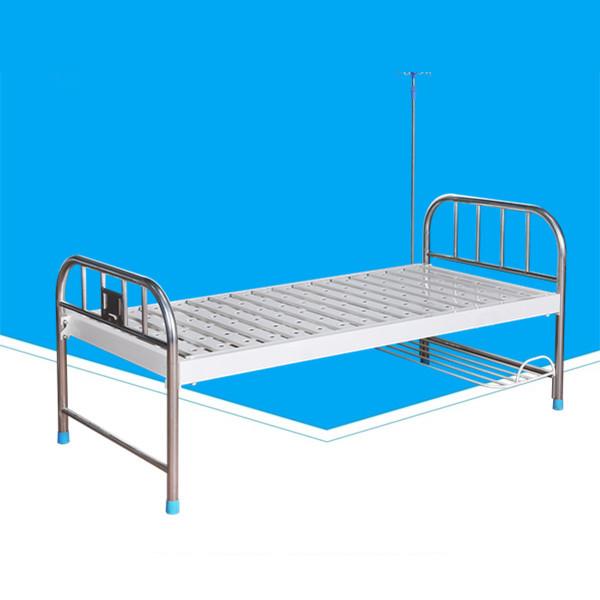 Buy cheap 2080*900*500mm Flat Hospital Patient Bed Equipment Metal Material from wholesalers