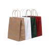 Buy cheap 250gsm Colored Paper Shopping Bags Retail Shopping Bags Kraft Brown Paper Shopping Bags With Handles from wholesalers