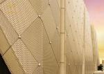 Customized Decorative Perforated Metal Screen Panels Bending
