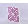 Buy cheap Coarse Paper Panel Air Filter Pre Filter Pleat Frame HVAC System Synthetic Fiber Media from wholesalers