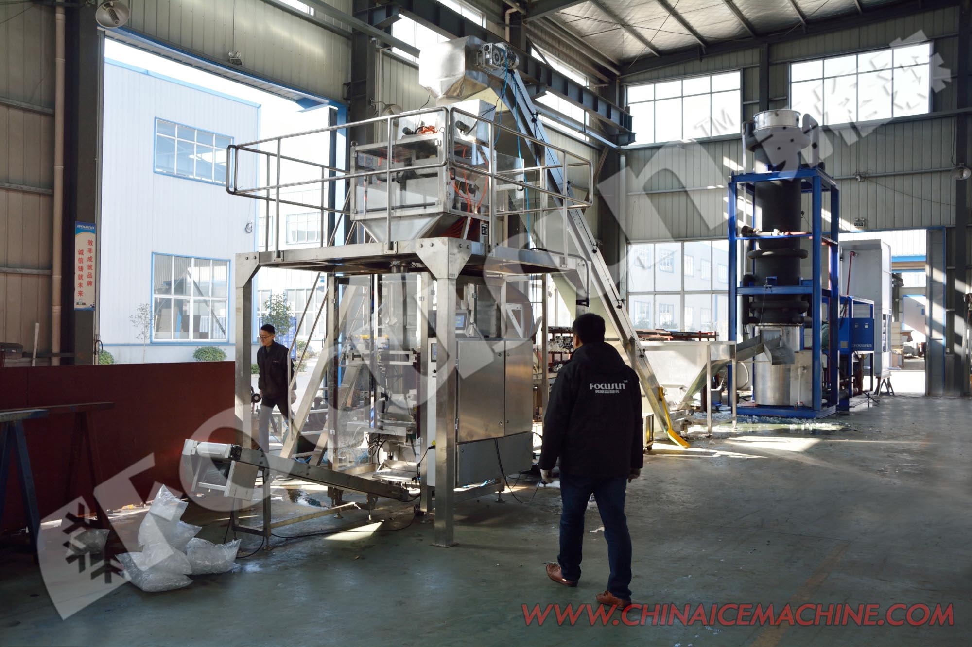 Directly Sold by Manufacturers 130kw Tube Ice Machine with Other Ice Storage Capacity