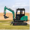 Buy cheap Saving Energy Compact Digger 4.4km/H Home Mini Excavator Machine from wholesalers