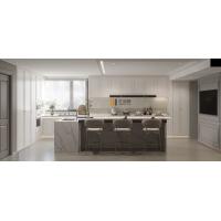 Buy cheap Refined, Chic, And Modern Cream White Stainless Steel Kitchen Cabinetry With product