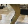 Buy cheap Non Slip 130*80*76cm Wrought Iron Marble Table from wholesalers
