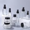 Buy cheap 100ml Push Transparent Lotion Bottle Cream Refillable Glass Perfume Bottle from wholesalers