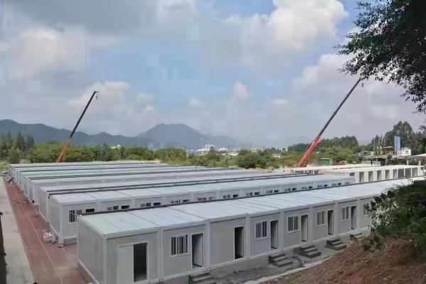 Steel Door Prefabricated Container Office Prefabricated Container House Movable