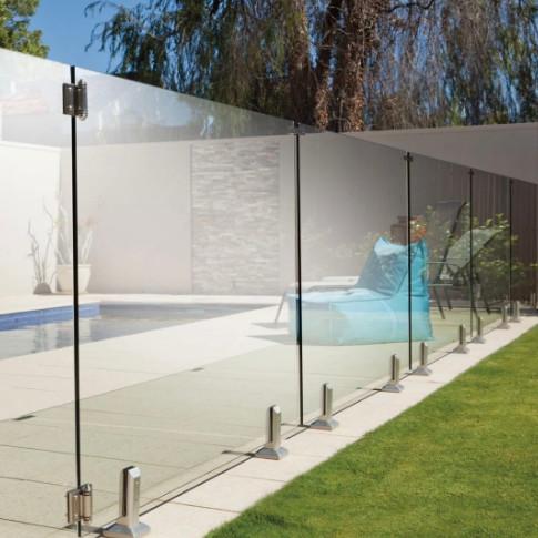 Buy cheap Tempered Glass Laminated Glass Railing Swimming Pool Fence from wholesalers