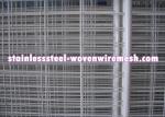 White Vinyl Coated Welded Wire Mesh Fencing Metal Mesh Fence Oxidation
