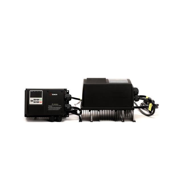 Buy cheap 380v 0.75kw 1.5kw 2.2kw Frequency Inverters IP65 Three Phase AC Inverters VFD For Pump from wholesalers