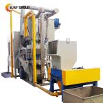 Automatic Waste Beverage Package Blister Foil Plastic Recycling Machine for