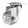 Buy cheap 75mm Clear Caster Polyurethane Casters Furniture Castors Swivel Caster Wheels from wholesalers