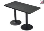 4 person / 6 person Plywood / Laminate Waterproof Dining Table For Restaurant