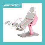 Medical Multifunctional Adjustable Electric Gynecological Bed Pink