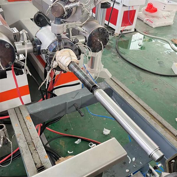 Double Wall Strengthen Pipe Making Machine HDPE Double Wall Corrugated Pipe